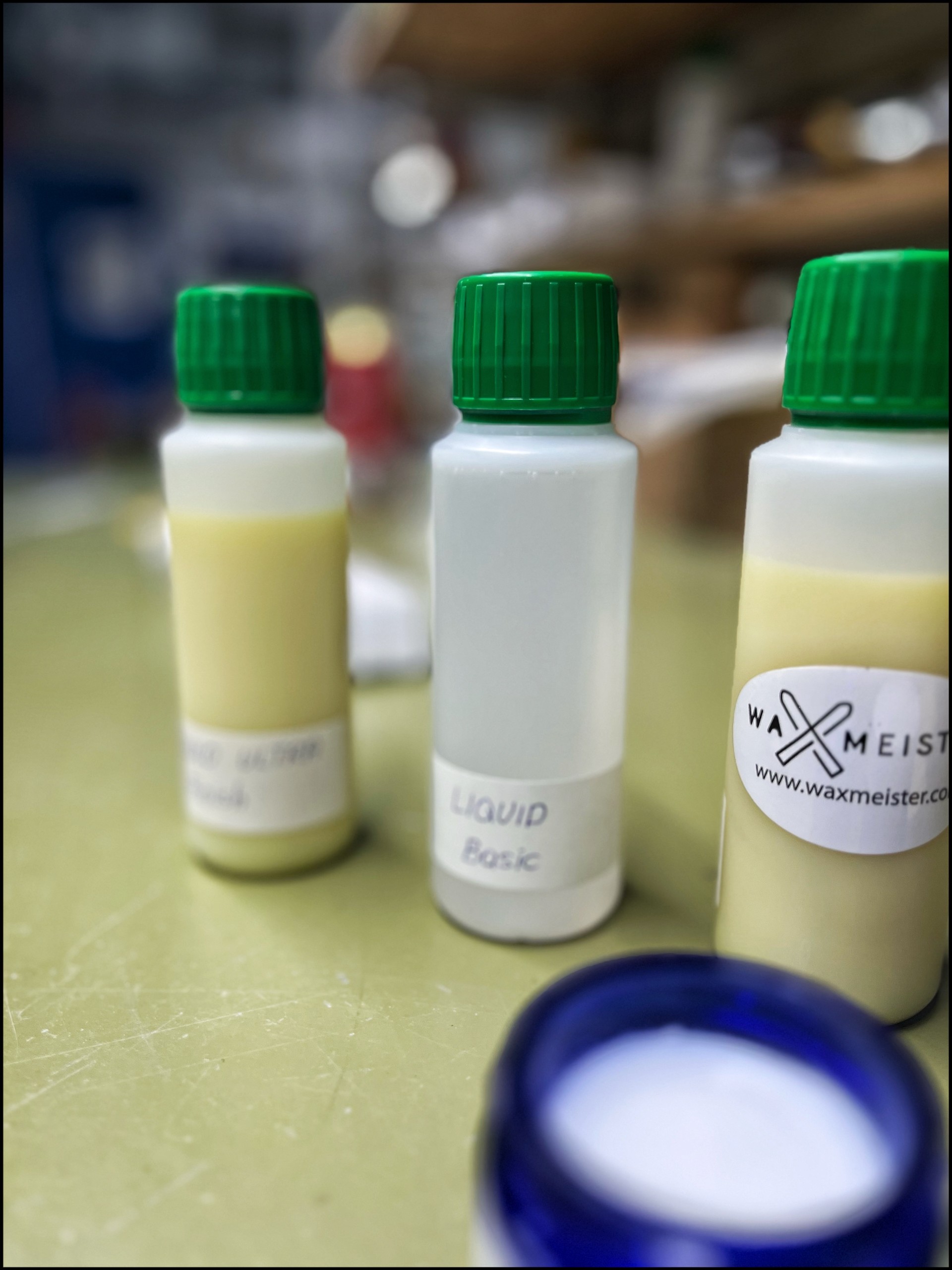 Testflaschen Liquid & Paste